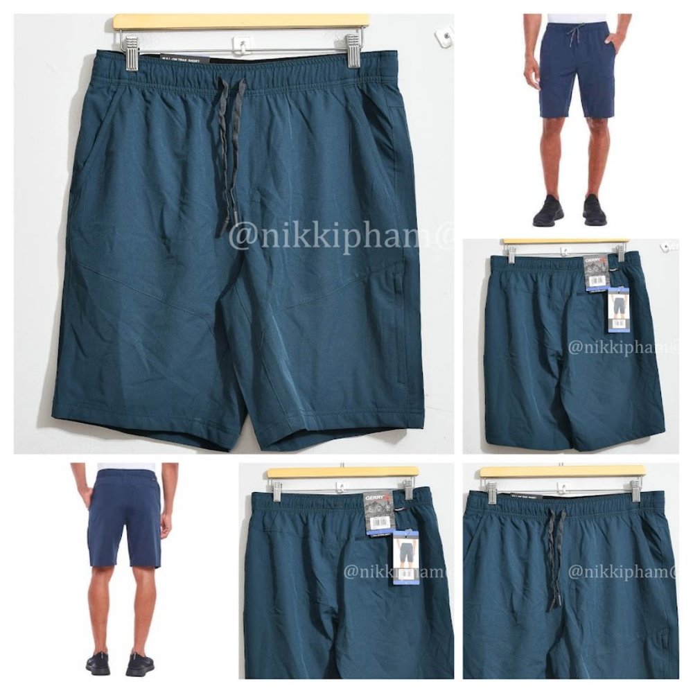 Men’s Pull-On Short Gerry  in blue